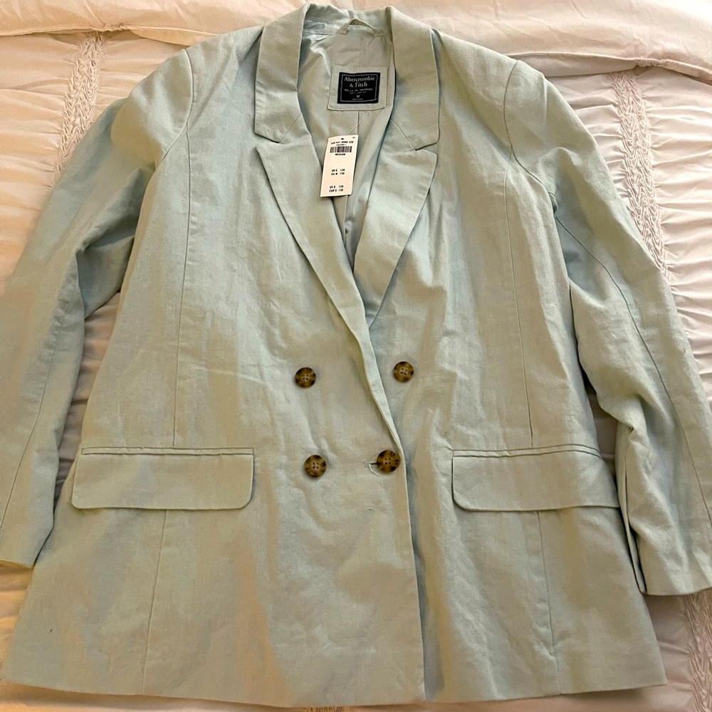 Abercrombie & Fitch Linen Blazer